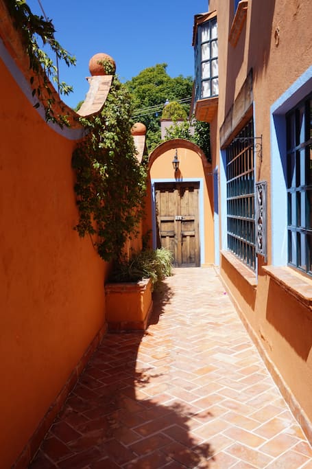 Courtyard entry