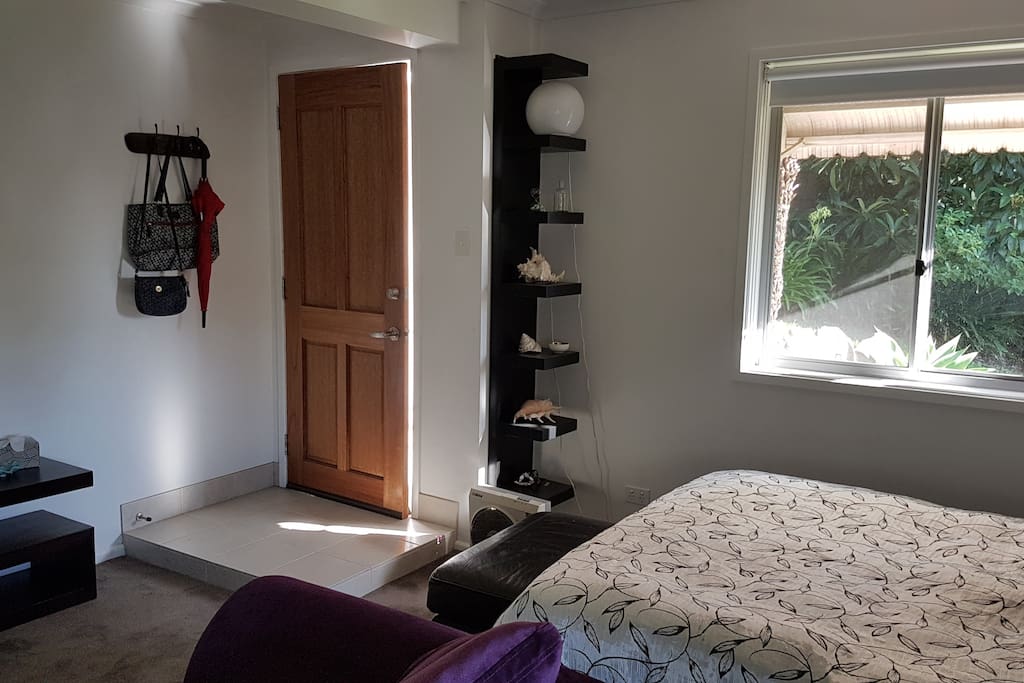 Sleeping and living area