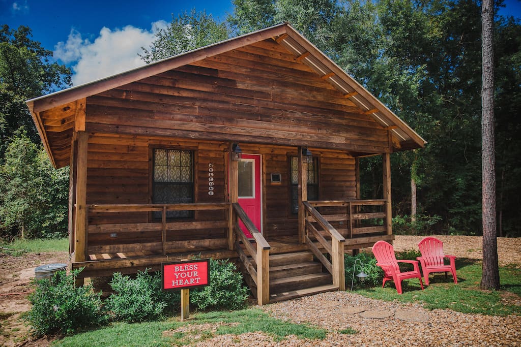 "Bless Your Heart" - The Cabins at Brookside - Cabins for ...