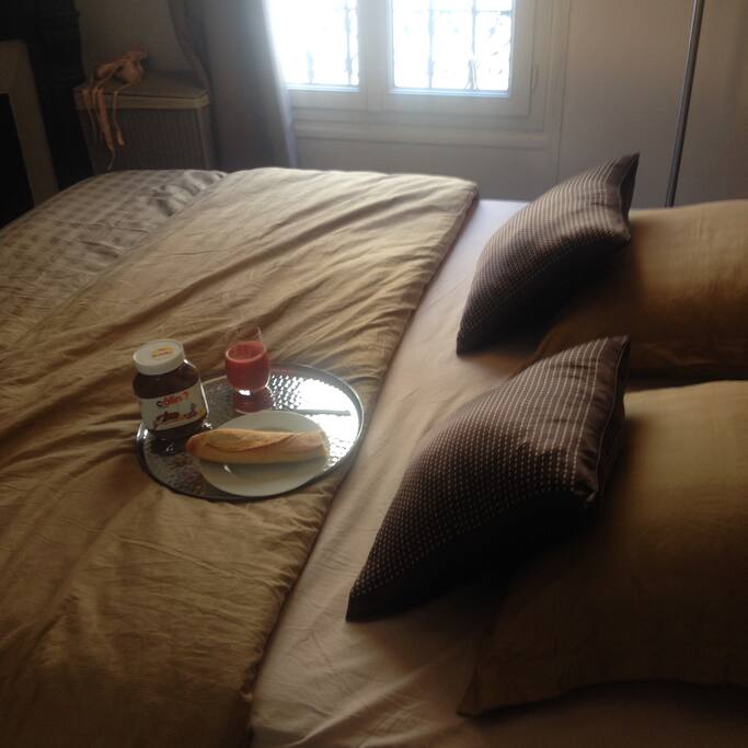 Chambre avec King Size Bed