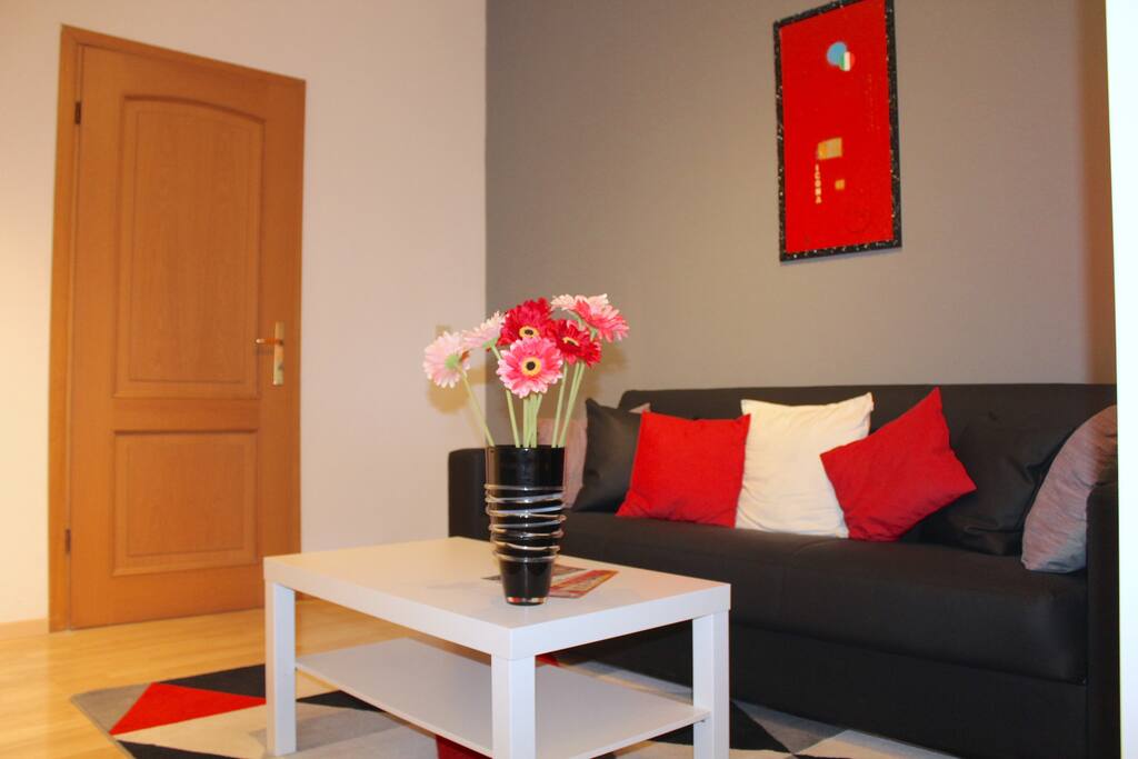 sofa in the room