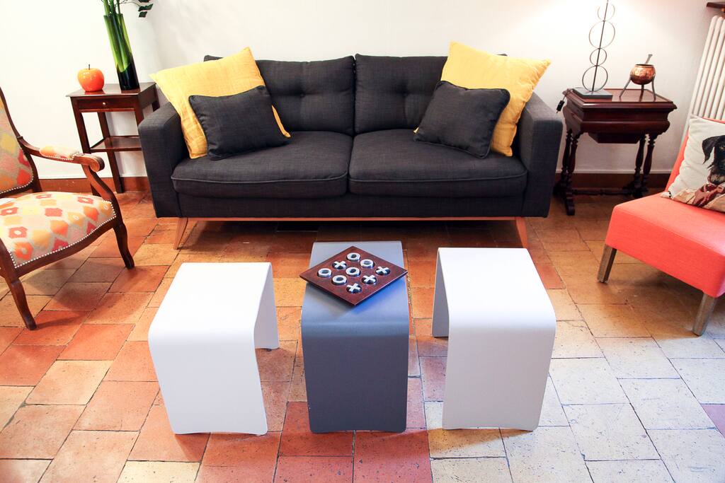 Grand Salon avec TV