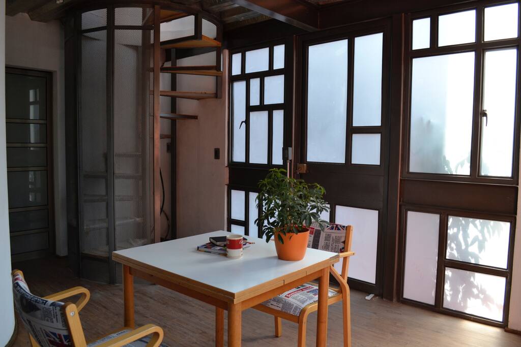 Dining room and stairs