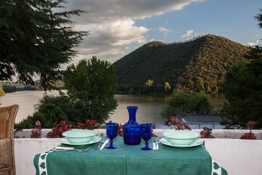 Cena in terrazza