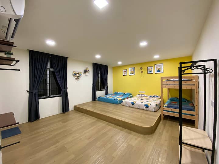 Chumba kidogo cha familia (pax 6) 