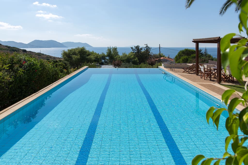 View from the villa