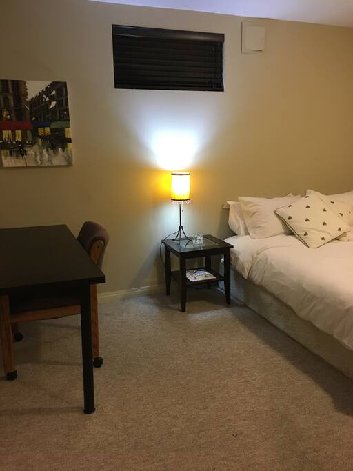 Bedroom with Desk