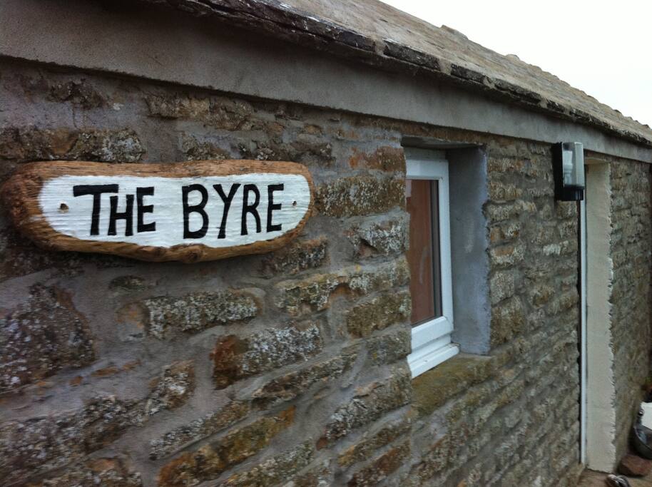 The Byre.
Converted Barn - cow shed