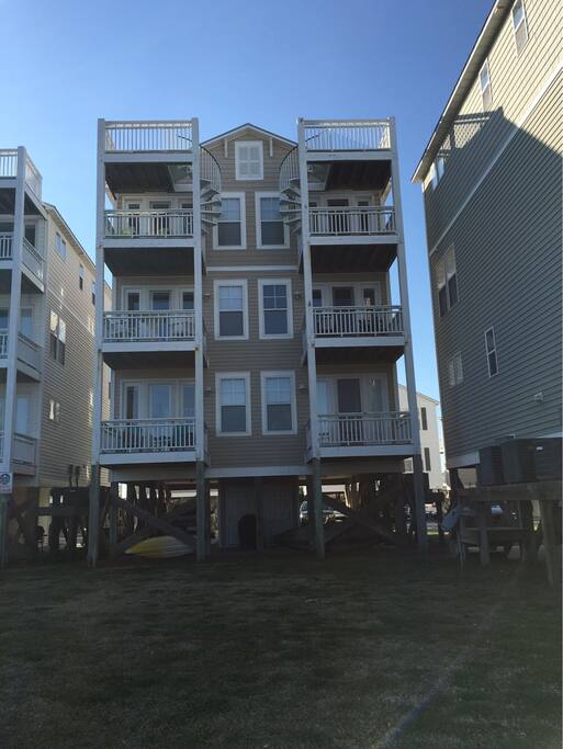 The front of the house!