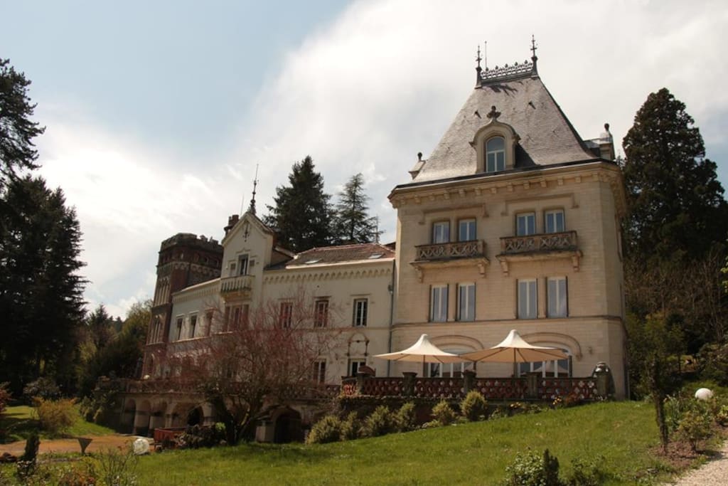 Façade du château