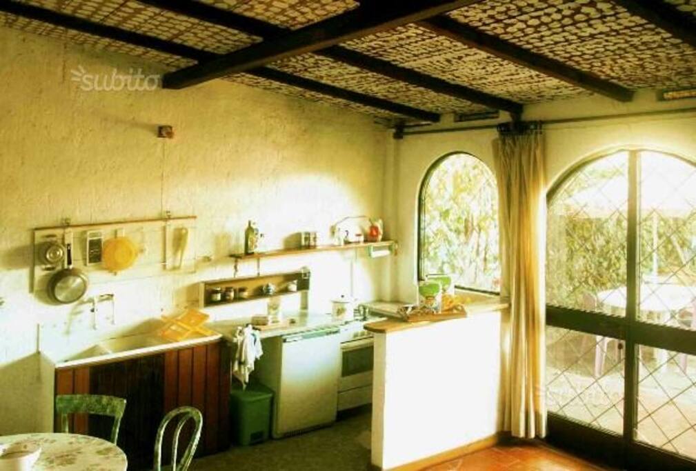 This is the second kitchen, contact me to find out which part of this large apartment you will be occupying