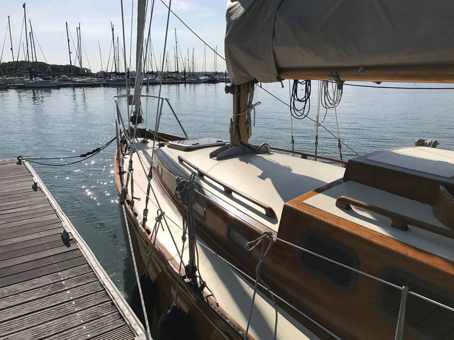 Looking west from landing stage