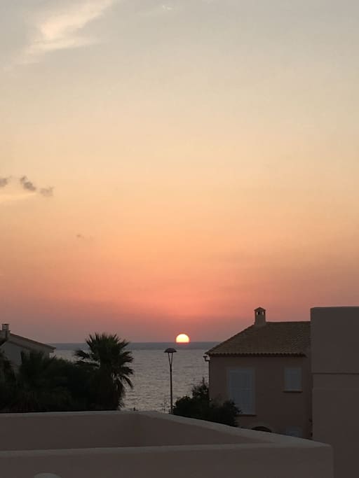 Sunset in Cala Murada ❤ : picture taken by one of our guests