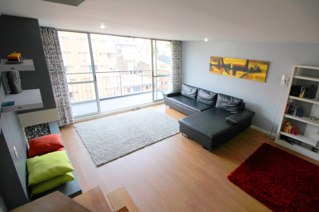 East facing balcony