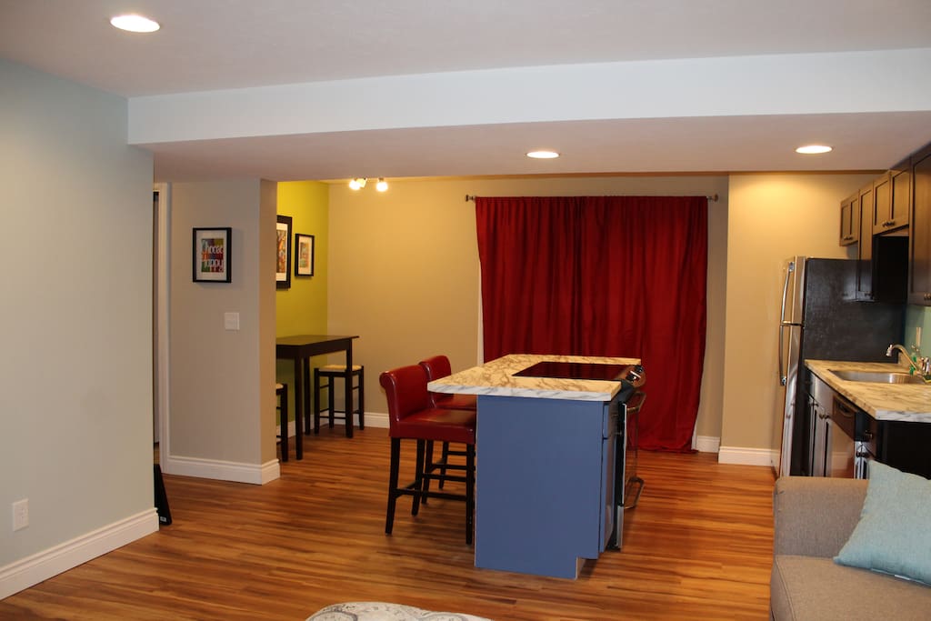 dining space for four... or a perfect work station!