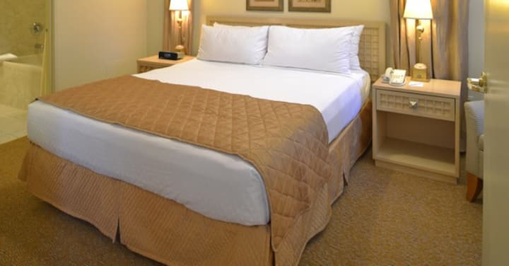 Slip into your exquisitely comfortable bed at the end of an exciting day!