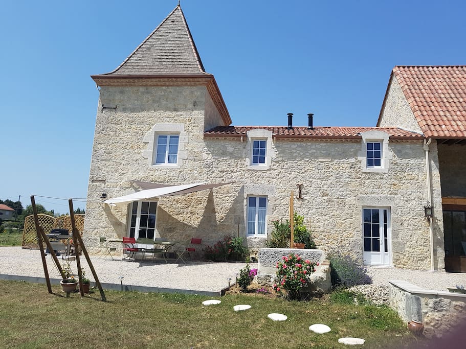 gîte 4 et sa terrasse privative
