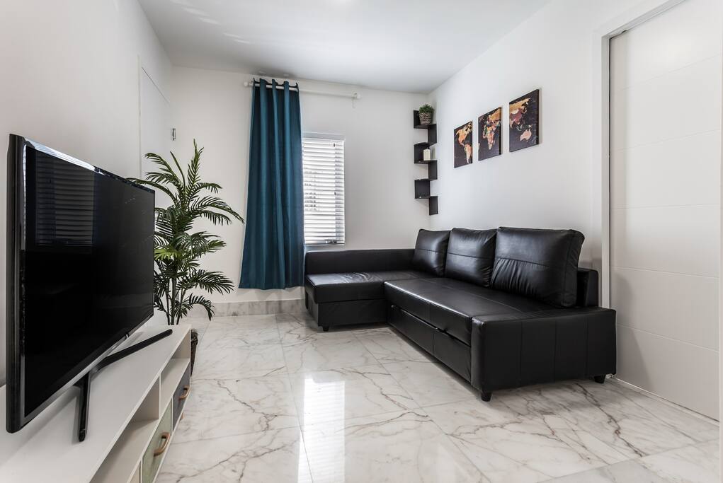 The living room