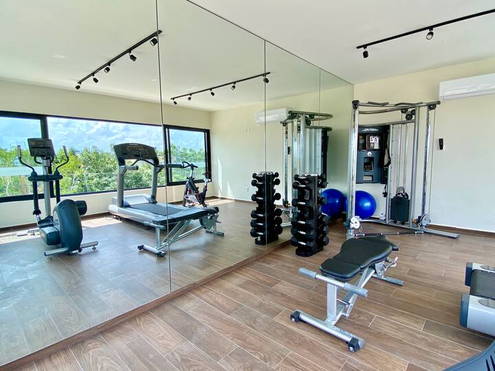 Delightful Apt Infinity Pool Gym Wifi Fiber Optic Deptos En Complejo Residencial En Renta En Tulum Quintana Roo Mexico