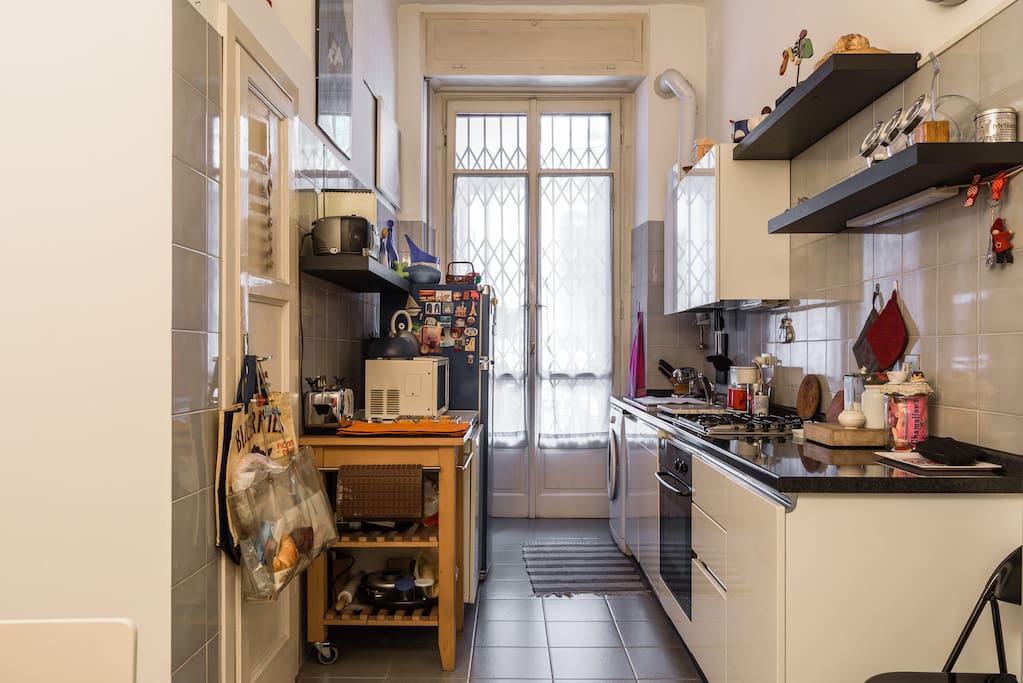 in cucina è possibile prepararsi un tea