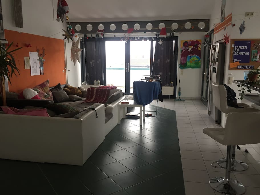 Das ist das gemeinsame Wohnzimmer