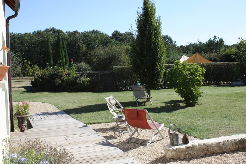 Suite, côté jardin