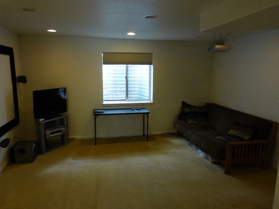 Downstairs Living Space