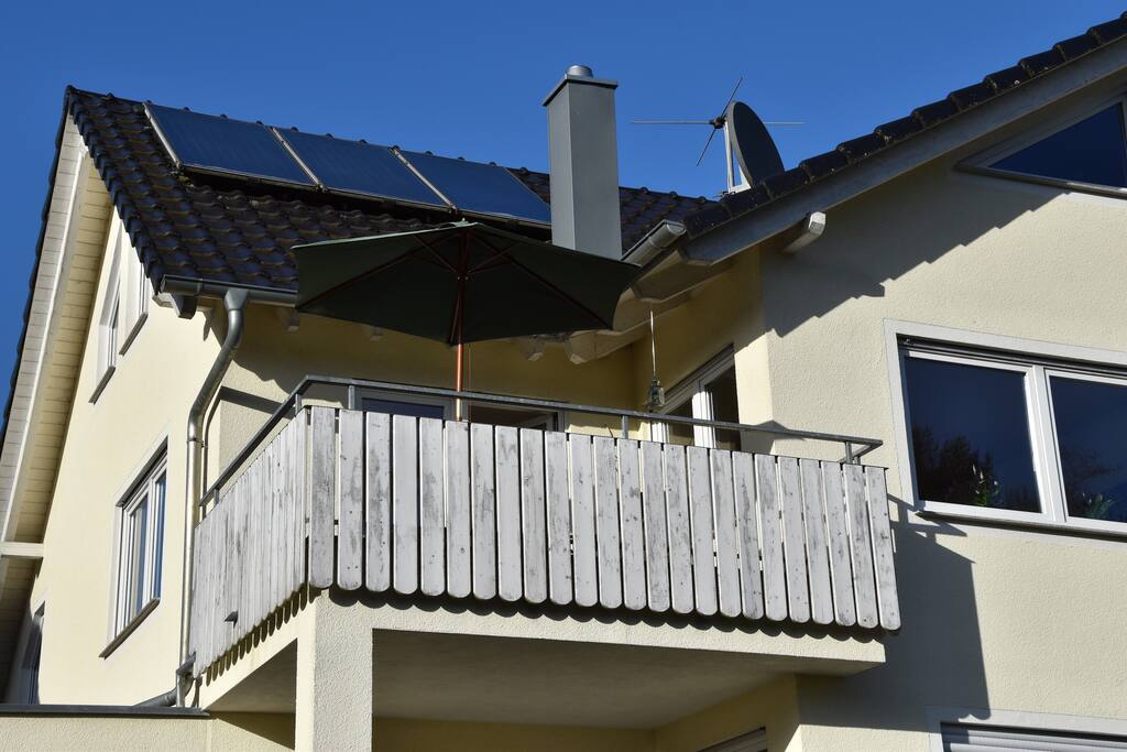 Großer Sonnenbalkon (Richtung Süden)