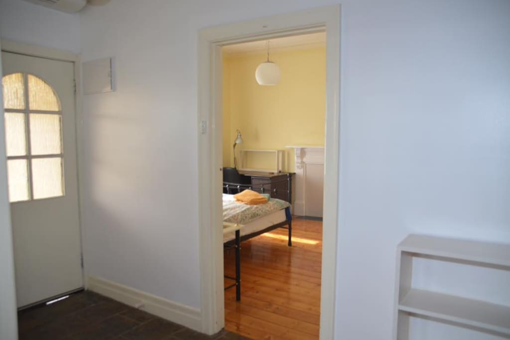 Your room is close to the entrance, north facing