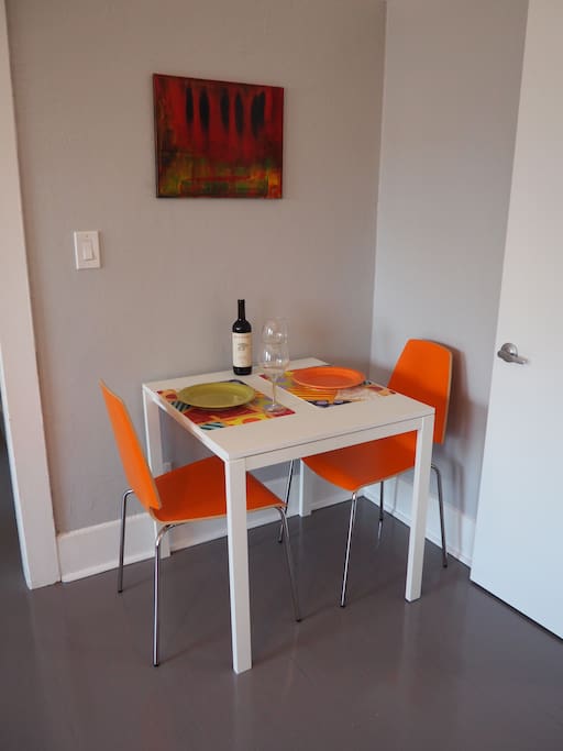 Dining area