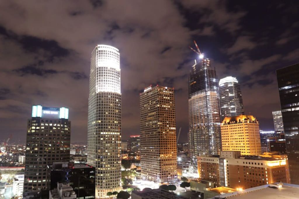Balcony night view