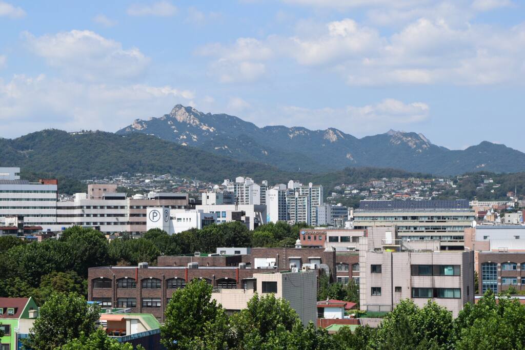 beautiful view from the window