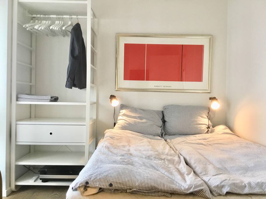 The bed in your room