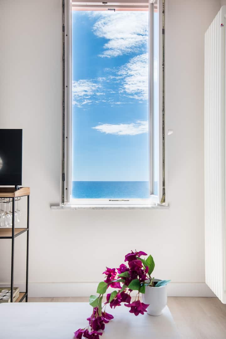 Apartment With Panoramic Terrace On The Sea - Bordighera