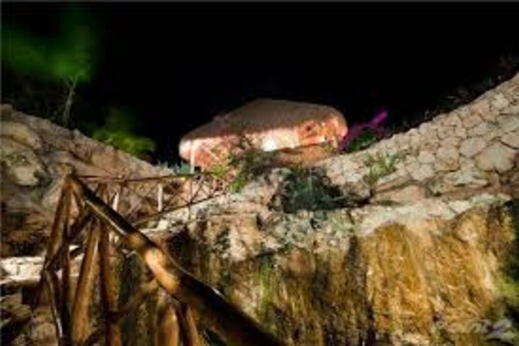 Acceso al cenote privado
