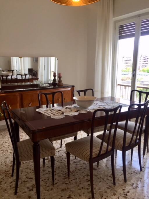 The living room