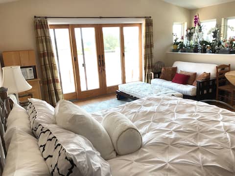 Master suite by the SF Bay!