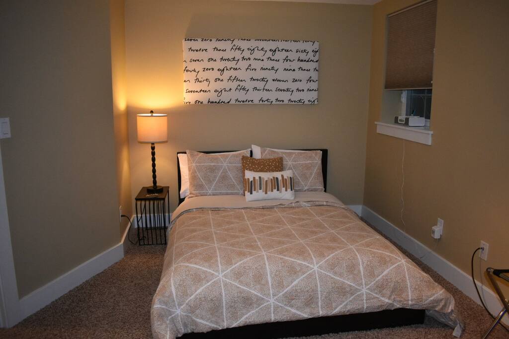 Full size bed.