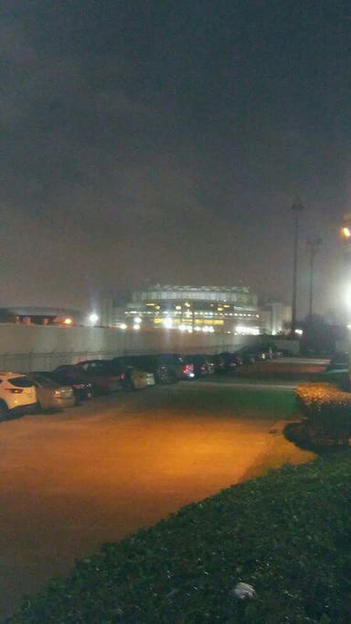 NRG from the patio!