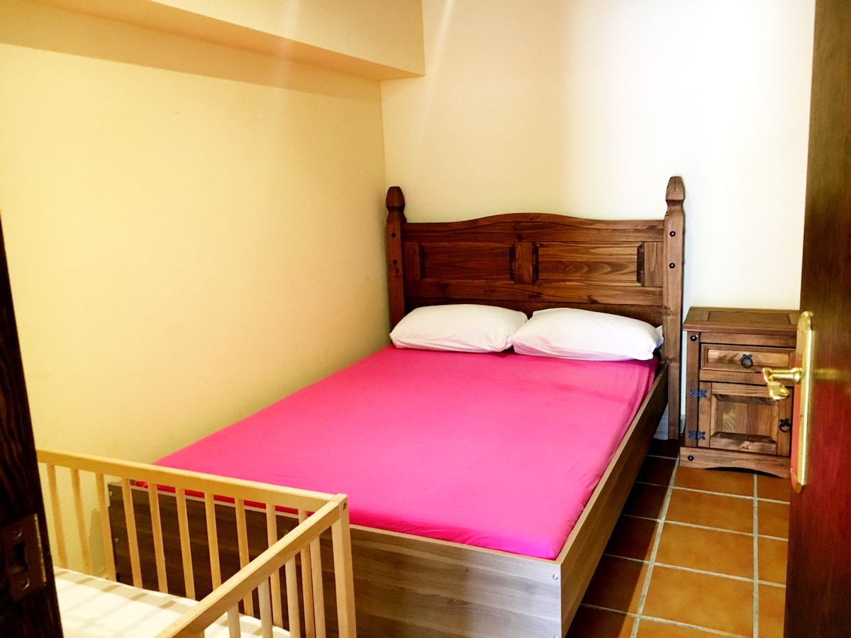 سرير مزدوج - غرفة في الطابق السفلي 