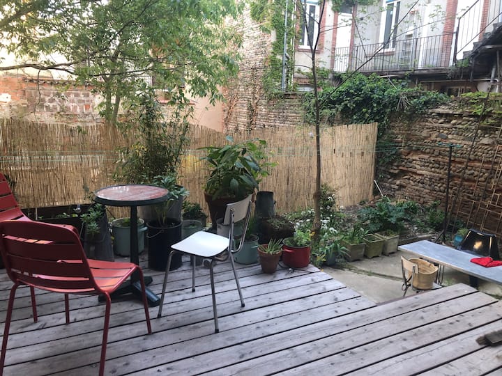 Triplex D'artiste Avec Jardin 10 Min Centre Ville - Toulouse