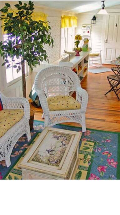 Your Private Sitting Room with Private Bath Included.