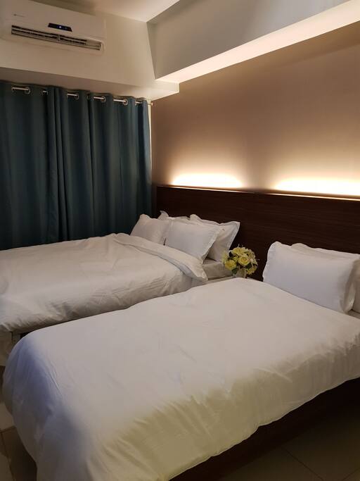 Double Bed & Single Bed