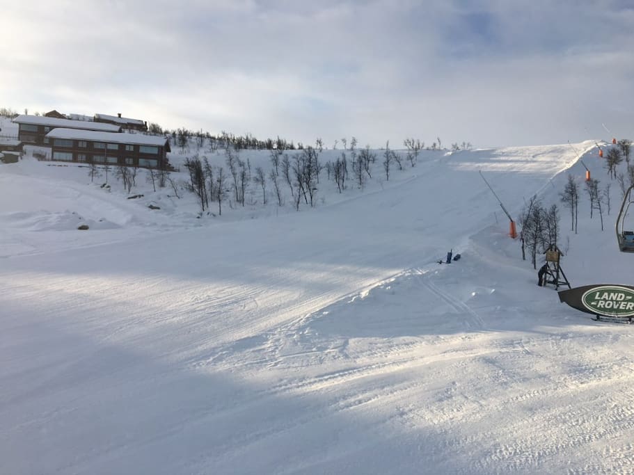 Alpinbakke ski in/out