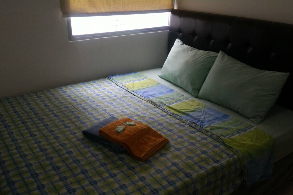Bed room, clean..