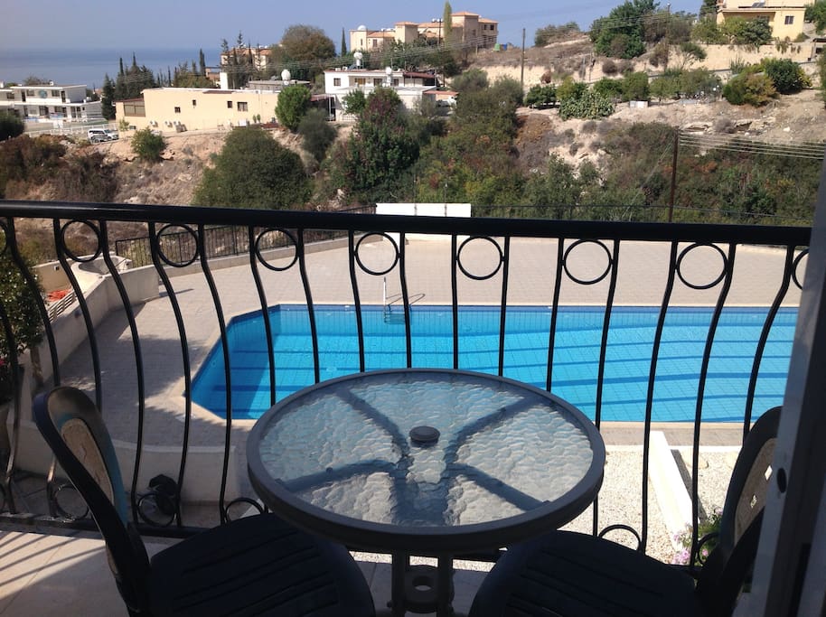 View from bedroom balcony