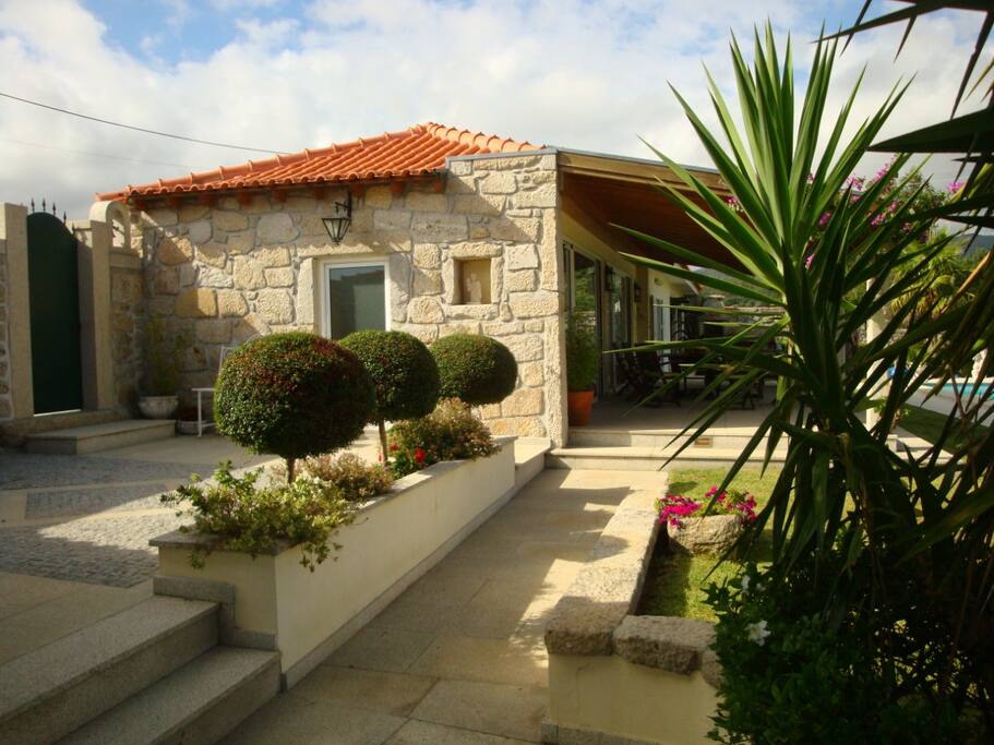 entrée de la maison