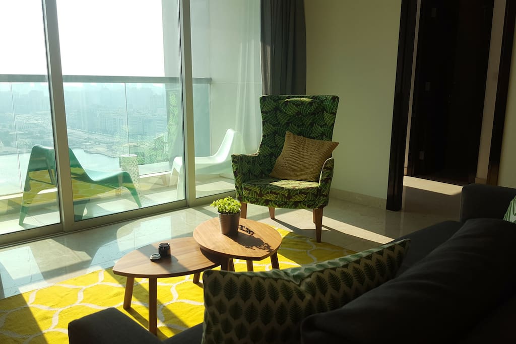 Living Room and balcony