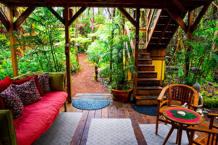 Peaceful Rainforest Treehouse Retreat - Hawái