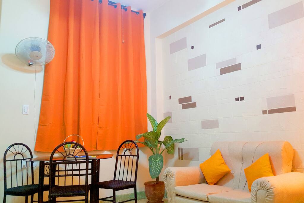 living room.